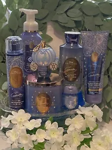 LOOK! 8pc. Bath Body Works Disney Princess CINDERELLA Light Up Carriage ,3-Wick - Picture 1 of 18