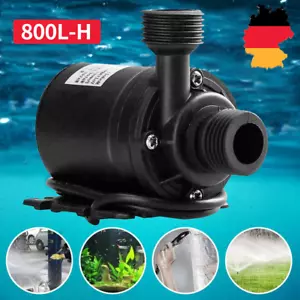 Wasserpumpe Selbstansaugende Pumpe DC 12V 800L Hochdruckpumpe Membranpumpe Pumpe - Bild 1 von 13