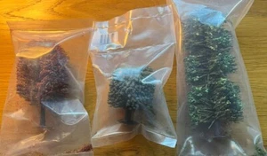 OO/HO Gauge Set of 3 Trees - New unbranded in sealed packets - Picture 1 of 4