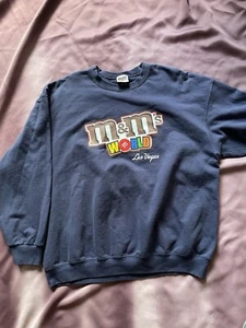 M&M's World Las Vegas  Crewneck Sweatshirt 2xl - Picture 1 of 6