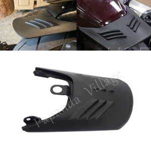 Black Rear Fender Mudguard Extension Splash Guard Cover For Harley Sportster S - Picture 1 of 12