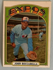 Topps 1972 #159 John Boccabella - Montreal Expos - Picture 1 of 2