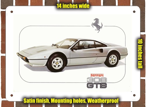 Metal Sign - 1977 Ferrari 308 GTB (Sign Variant #16) | eBay