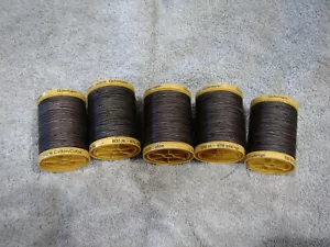 5 NIP Gutermann 800m Spools Cotton Sewing Quilting Thread Brown Variegated 9948 - Picture 1 of 1