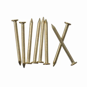 550 Pcs Brass Plated 1" 16 Ga Nails for Picture Hanging and Finishing - Picture 1 of 12