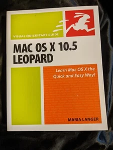 Mac OS X 10.5 Leopard: Visual QuickStart Guide By Maria Langer - Picture 1 of 4