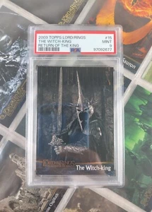 PSA 9 MINT - 2003 Topps Lord of the Rings - Witch-King #15 W/ Goodies! POP 3 - Picture 1 of 4
