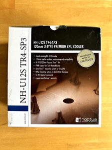 Noctua NH-U12S TR4-SP3 U type Premium CPU Cooler heatsink TR4/SP3 Brown 120mm - Picture 1 of 6