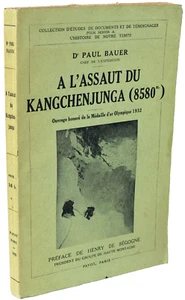 Paul Bauer A l'ASSAUT du KANGCHENJUNGA 8580m DARJILING MADRAS SIKKING HIMALAYA - Foto 1 di 1