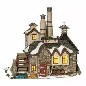 Dept 56 Dickens Village 2005 LONDON GIN DISTILLERY #58746 NRFB Animated & Lit * - Picture 1 of 3