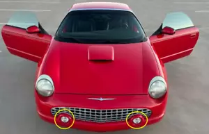 Luz antiniebla izquierda/derecha OEM Ford Thunderbird luz de conducción lámpara de estacionamiento 2002 2003 2004 - Imagen 1 de 9