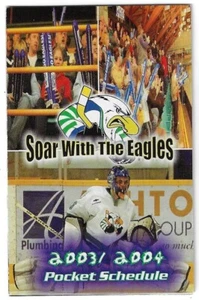 2003-04 Surrey Eagles BCHL Hockey Schedule !!! Safeway - Imagen 1 de 1