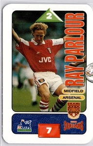 Scheda Calcio Subbuteo Squadre Calcio Arsenal Ray Parlour 1995-96 - Foto 1 di 7