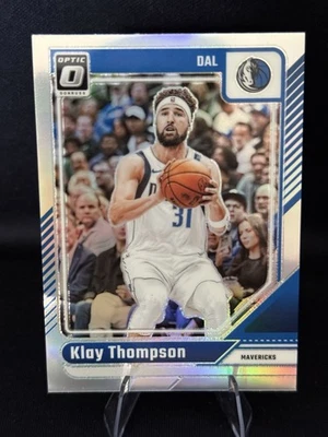 2024-25 Panini Donruss Optic Klay Thompson #9 Silver Holo Prizm Foto 1 de 2