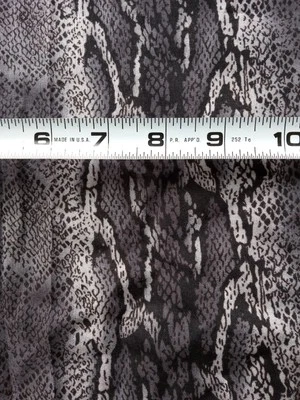 Snakeskin Dress Fabric Rayon Flowy 3 Yards - Image 1 of 2