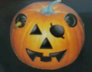 Halloween Piraten Kürbis Deko Set sechs Teile - Bild 1 von 3