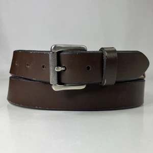 Cinturón de trabajo Dickies de cuero marrón usado - para hombre talla 42/105 - Imagen 1 de 10