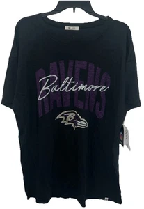 Camisa para mujer Baltimore Ravens marca NFL 47 ajuste relajado, talla L - nueva con etiquetas - Imagen 1 de 5