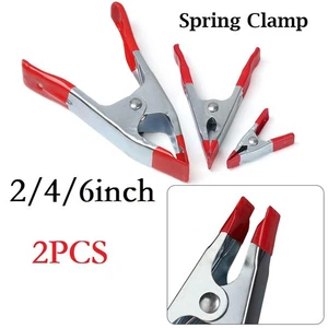 Upgrade Your Woodworking Toolkit with 2PCS Metal A shaped Clip Spring Clamps - Picture 1 of 46