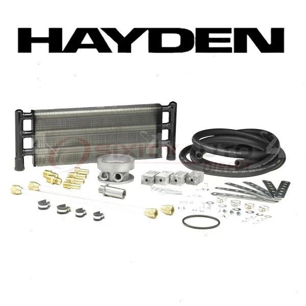 Hayden Engine Oil Cooler for 1991-2000 Chevrolet K2500 - Belts Cooling ck Foto 1 de 4
