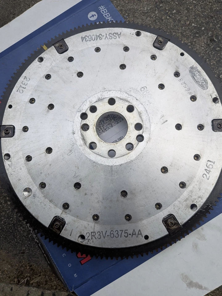 Volante de aluminio genuino Ford Mustang SVT COBRA T56 2003-2004 OEM 2R3V-6375AA Foto 1 de 4