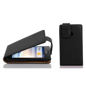 Custodia per Huawei ASCEND G330 Portafoglio Similpelle Flip Cover Libro - Foto 1 di 16