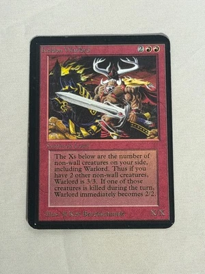 MTG Keldon Warlord Alpha Magic the Gathering - Image 1 of 3