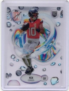 2024 Topps Signature Class - Bo Nix Rookie Fluidity #F-4 Denver Broncos - Picture 1 of 2
