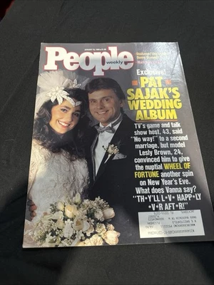 People Magazine Jan 15 1990 Pat Sajak's Wedding Album, Lesly Brown,Donny Osmond, - Image 1 of 3