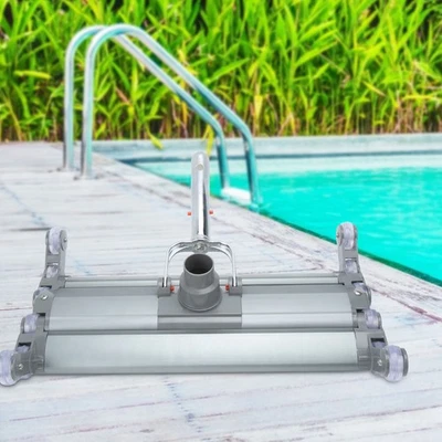 18in Aluminum Alloy Vacuum Suction Head Cleaner Swimming Pool Spa Cleaning BUU - Image 1 of 4