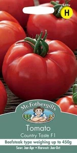 Tomato country taste f1 10 seeds tomato seeds vegetable seeds f 1 - Picture 1 of 7