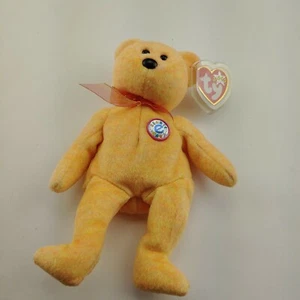 Ty Beanie Baby Sunny the Bear 2000 original con etiqueta - Imagen 1 de 5