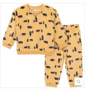 Gerber Modern Moments 2 Piece Boys Pj Set Size 12 Month /New With Tags - Picture 1 of 6