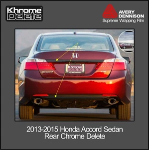 2013-2015 Honda Accord Sedan Trunk Piece and lower rear Overlay - Bild 1 von 2