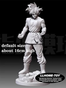 Juguete de anime Super Saiyan Son Goku soporte resina impresión 3D GK kit figura modelo hágalo usted mismo - Imagen 1 de 13
