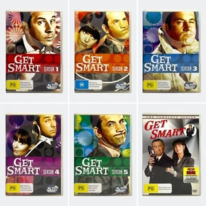 Get Smart: The Complete 1960's + 1995 Series' (Seasons 1-5) DVDs - Region 4, PAL - Picture 1 of 24