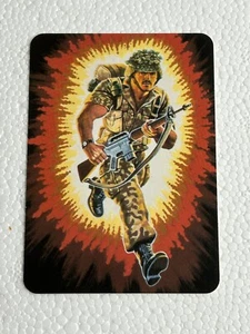 FOOTLOOSE #18 1986 Hasbro Milton Bradley GI Joe Action Cards Trading Card - Bild 1 von 2