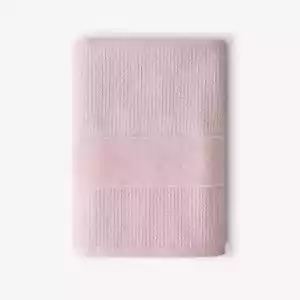 Airsense Waffle 100% Turkish Cotton Bath Towel, Pink - Picture 1 of 5