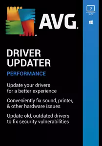 AVG Driver Updater 3 Devices 1 Year Subscription (Windows Only) Deliver by EMAIL - Picture 1 of 6