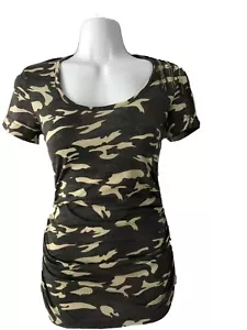 Linda blusa camuflada de manga corta Fifi & para niñas - Imagen 1 de 3