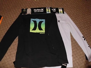 Hurley 2 Pack Youth  14/16 Thermal Long Sleeve Shirts  NWT - Picture 1 of 2