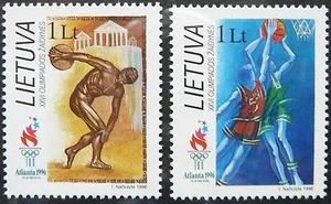 Lithuania stamps - 1996 Summer Olympic Games, Atlanta - MNH. - Picture 1 of 1