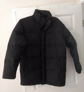 Banana Republic Black Down Puffer Jacket for Sale - Picture 1 of 6
