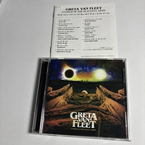 Greta Van Fleet – Anthem Of The Peaceful Army (CD, 2018) Japan Bonus Track - Picture 1 of 6
