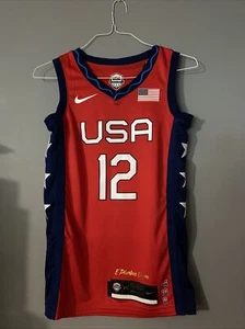 Women's Nike Team USA Basketball Diana Taurasi #12 Road Jersey Size XS - Picture 1 of 2