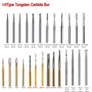 Dental FG Fresas de carburo de tungsteno Fit Alta Velocidad pieza de mano Burs - Imagen 1 de 253