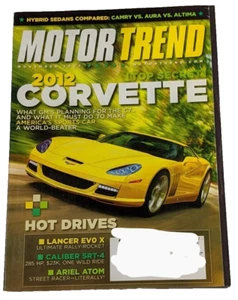 MotorTrend November 2007 Magazine 2012 Chevrolet Corvette - Picture 1 of 2