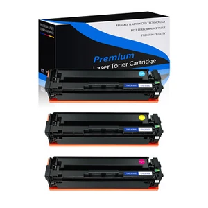Juego de tóner color 3PK CF411A-CF413A para HP 477A Laserjet M452nw M452dn MFP M477fdn - Imagen 1 de 24