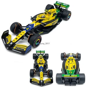 1/43 Scale 2024 F1 McLaren MCL38 Model Car Diecast Toy Vehicle Lando Norris 4 - Picture 1 of 9