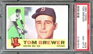 BB - 1960 Topps - #439 - Tom Brewer - PSA 8 - NM-MT - Bild 1 von 2